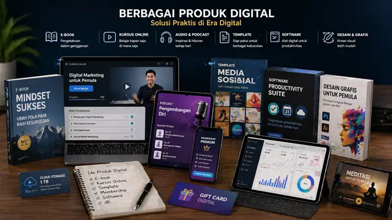 Ide Produk Digital yang Laku Dijual Untuk Jadi Passive Income